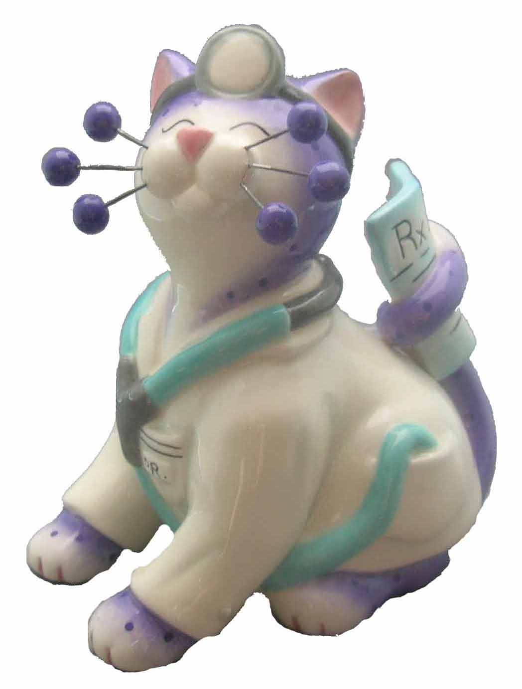 Doctor Figurine by Amy Lacombe. Lots of Detail, Hand-Painted