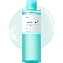 medicube Azelaic Acid Niacinamide Clarifying Toner | Troubled Skin Care, Ideal for Purifying &amp; Calming | 4% Azelaic Acid &amp; 2% Niacinamide| Soothing Daily Toner | Korean Skin Care | 8.45 fl.oz