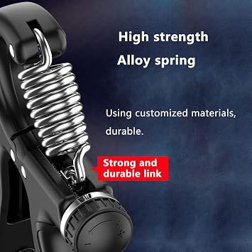 Hand Grip Strengthener, Counting Hand Grips Exercise, Adjustable Resistance Strength Hand Grip 12-130 lbs, Hand Grip Strength Exercise for Muscle Building and Injury Healing