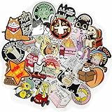 Meneng Funny Iron on Embroidered Patches: 30PCS Sew On Applique Patch with Cute Animal Humorous Quotes - Cartoon Funny DIY Crafts for Jacket Hat Backpack Shirt Decor