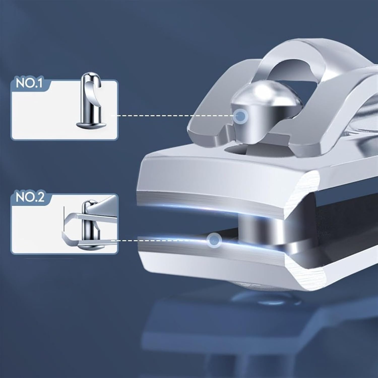 ネイルクリッパーセット ネイルクリッパーセット、3ピースマニキュアキット、ホームポータブルペディキュアキット、ネイルケアツール レザ