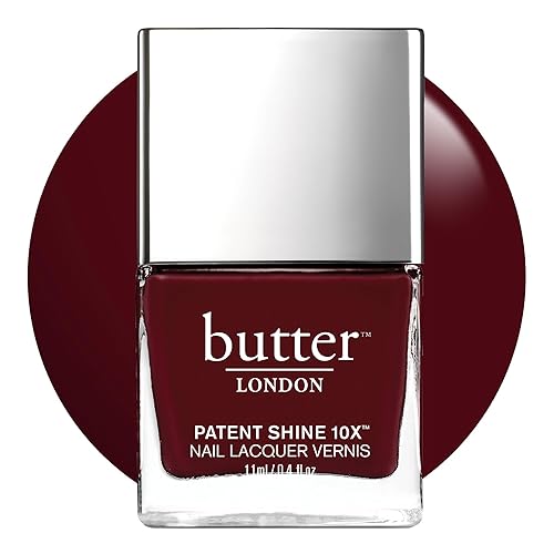 Miniatura 7 de butter LONDON Patent Shine 10X Esmalte de uñas – Acabado similar al gel y resistente a las astillas, ayuda a proteger y fortalecer las uñas, vegano