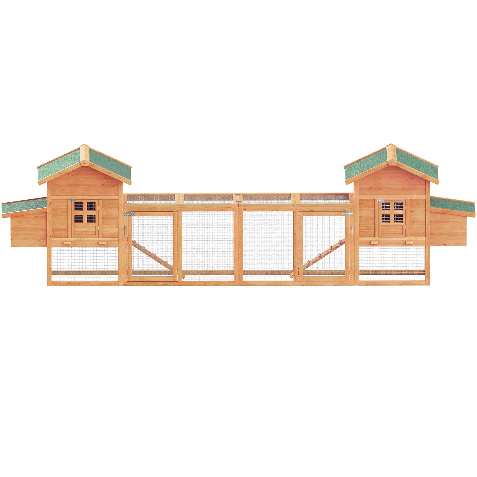 Buy Chicken Coop Outdoor Wooden Rabbit Hutch Poultry House with Chicken