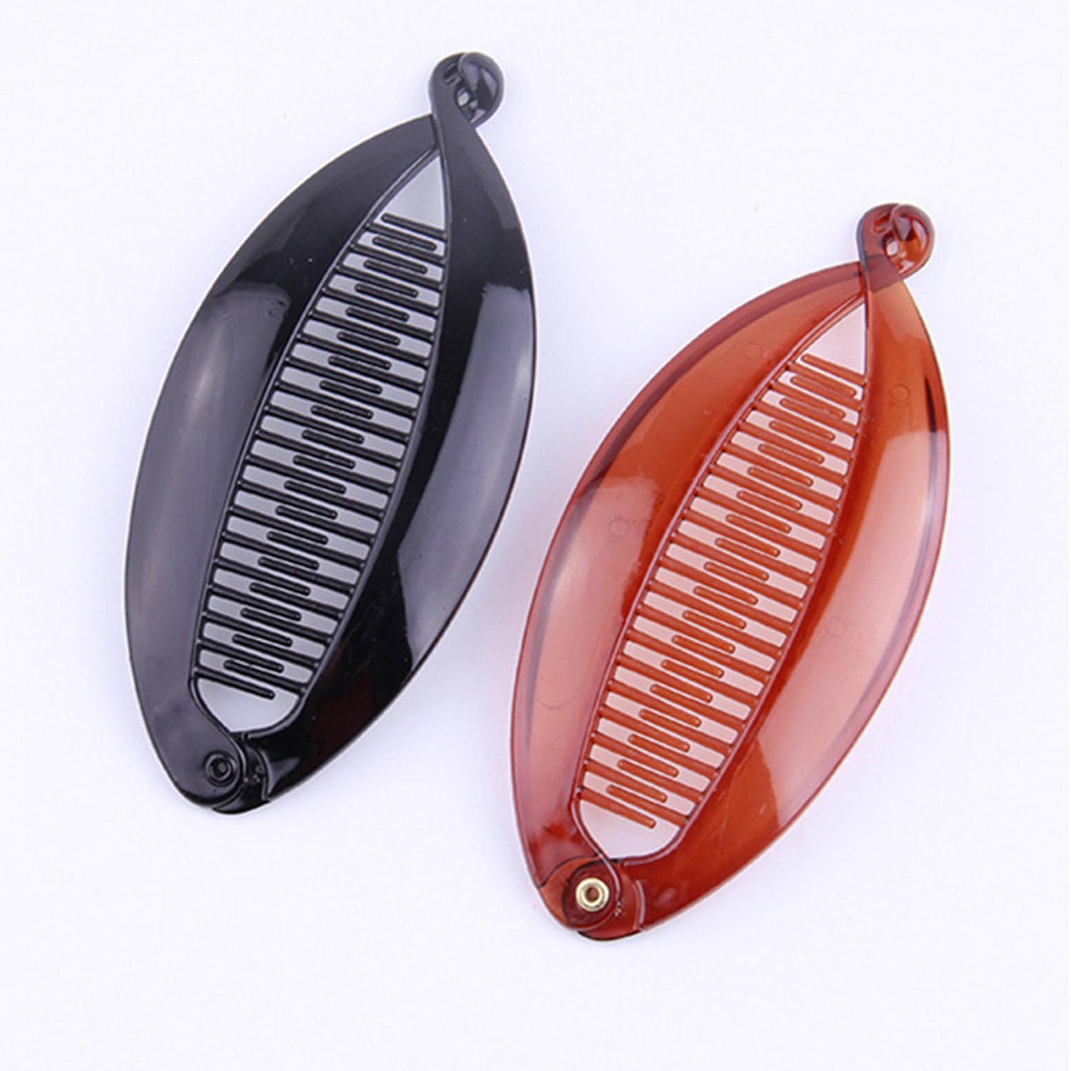 Banana Hair Clips Banana Clip Combs for Thin Long Hair Fishtail Hair Clip Combs Fish Grips for Women Girl Hair Accessories - Image 8