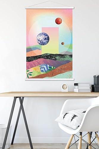 Miniatura 81 de Trends International Abstract Space Wall Poster with Magnetic Frame