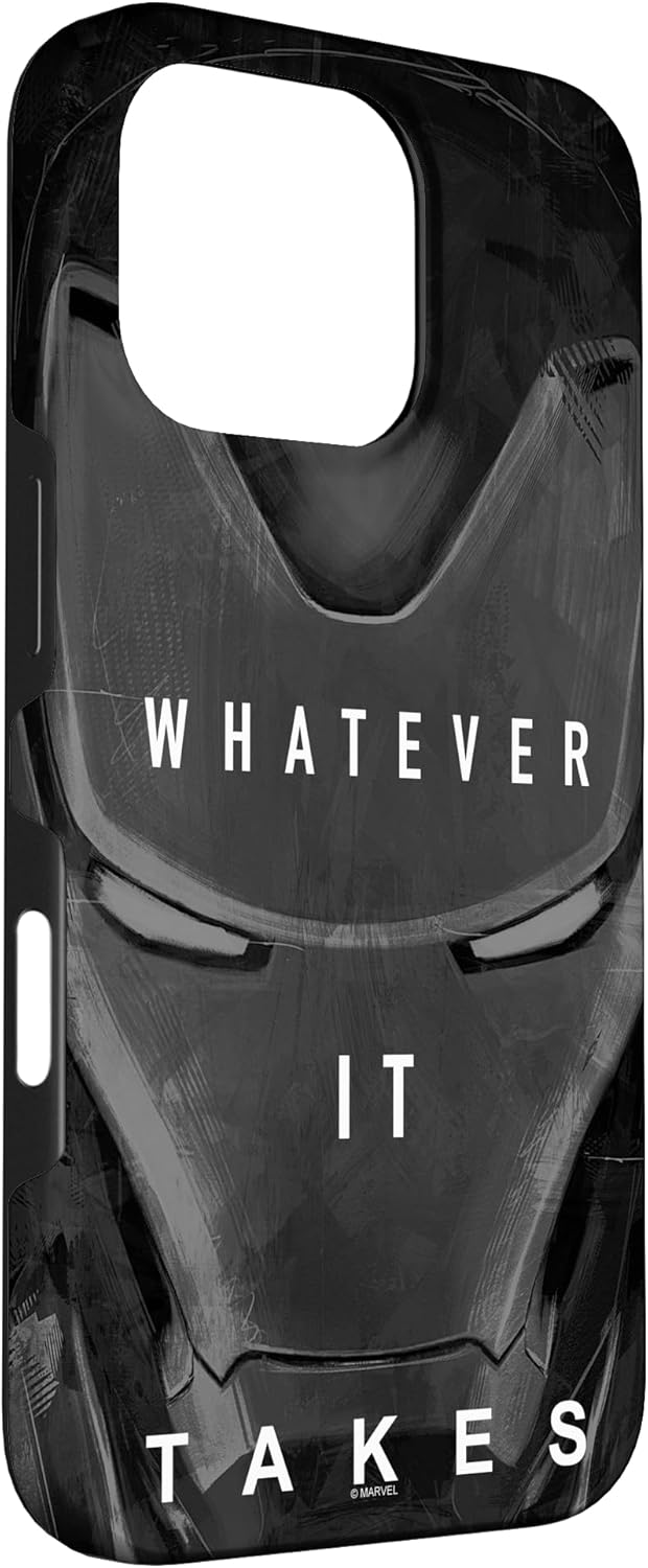 Marvel Avengers Iron Man Whatever It Takes Case for iPhone 16 Pro