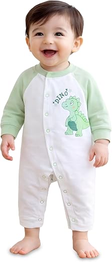 Kidbea Unisex Baby Romper | Ultra Soft Organic Bamboo Fabric | Breathable, Stretchable &amp; Skin-Friendly | All-Day Comfort B...