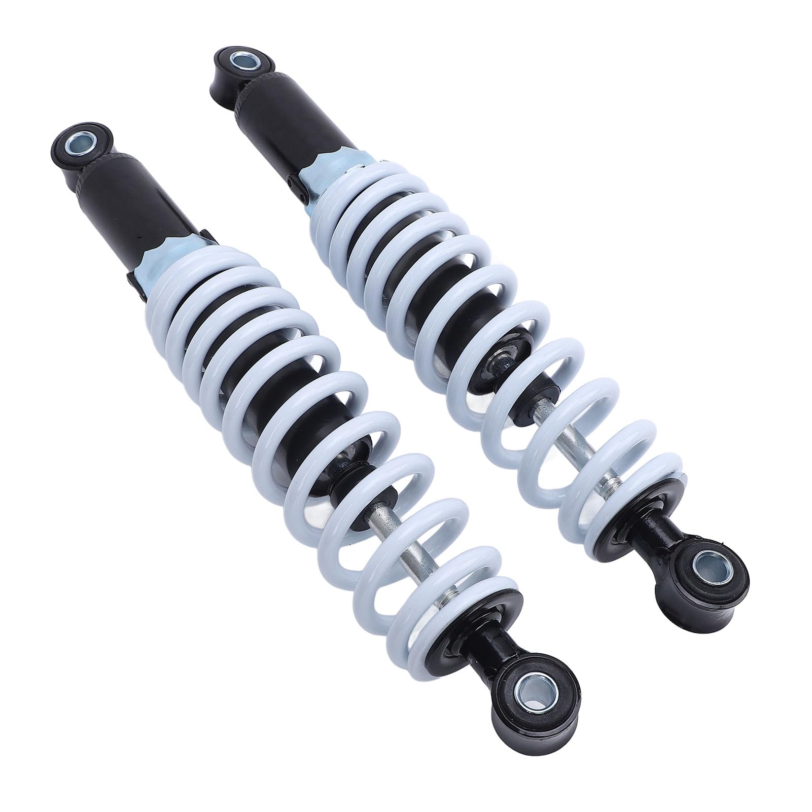 KIMISS Amortiguadores para moto ajustables, para mini dirt bike y scooter, 300mm de longitud, absorción de impactos y de amortiguación regulable, repuesto de suspensión