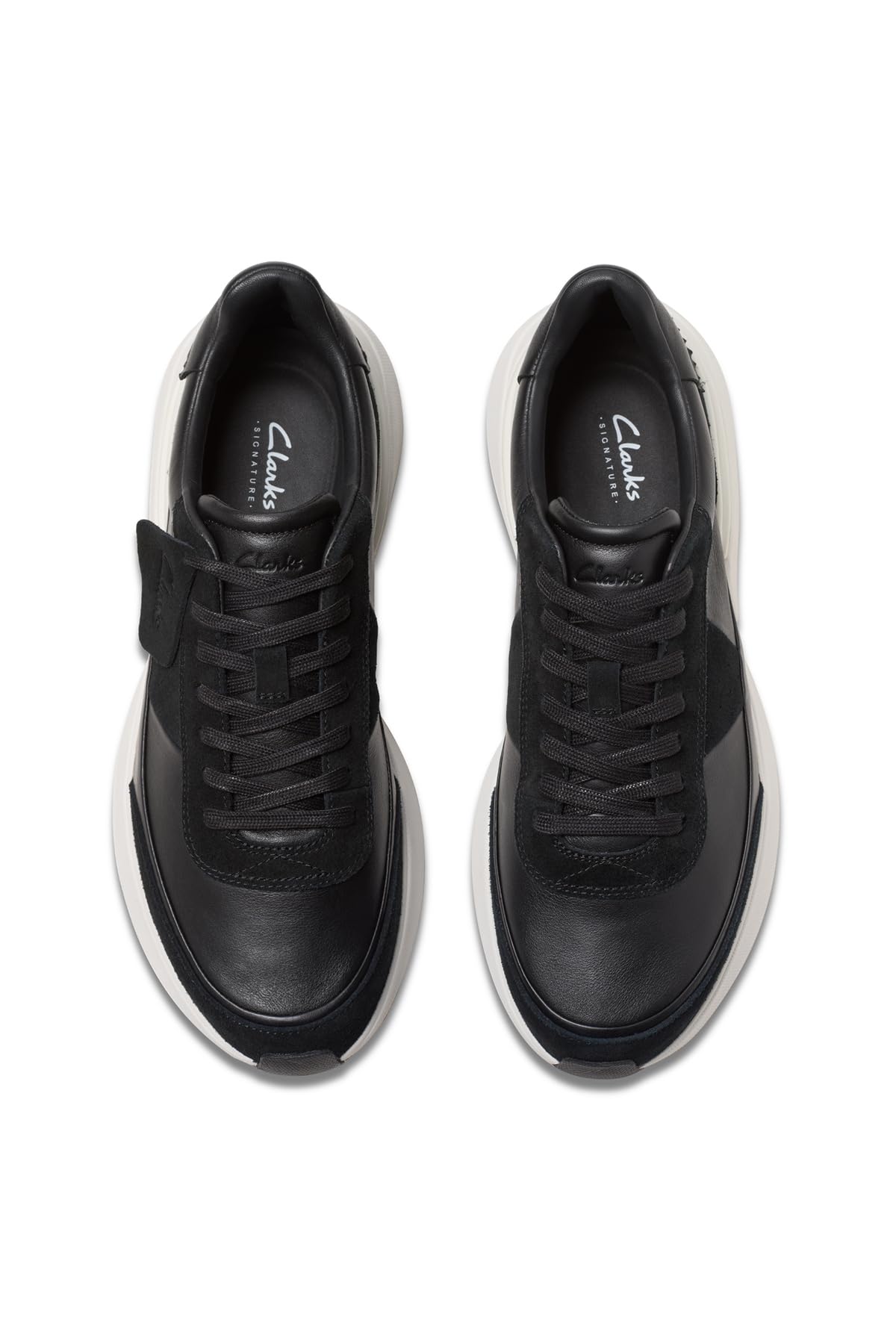 Clarks Craft Pace Mens Black Leather, 11