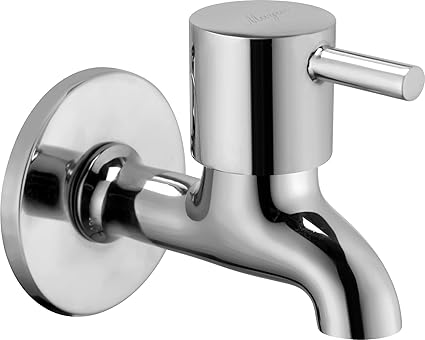 MAYUR OCICH, Brass Bib Tap for Bathroom and Kitchen with Wall Flange (FLARE-5201) 10 Years Warranty