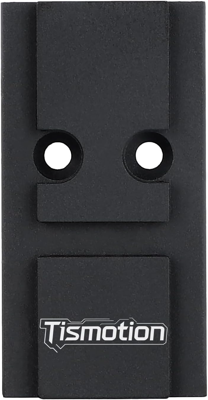 Adapter Plate for Glock 19 MOS Compatible with Aimpoint ACRO P-2 | 7075 Aluminum Red Dot Mounting with M3 Torx Screws suitable for G17 22 23 34 35 41 45 MOS Slide Cut