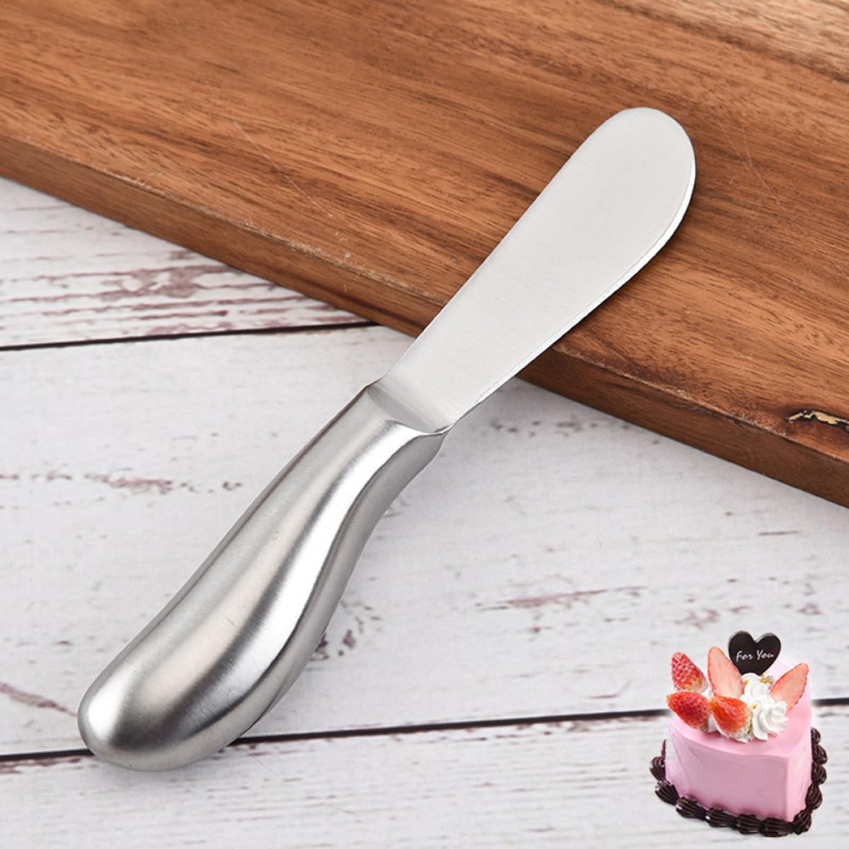 Stainless Steel Butter Spreader Cream and Cheese Spatulas for Cake Icing Pastry Kitchen Utensils Home Baker Shop Use