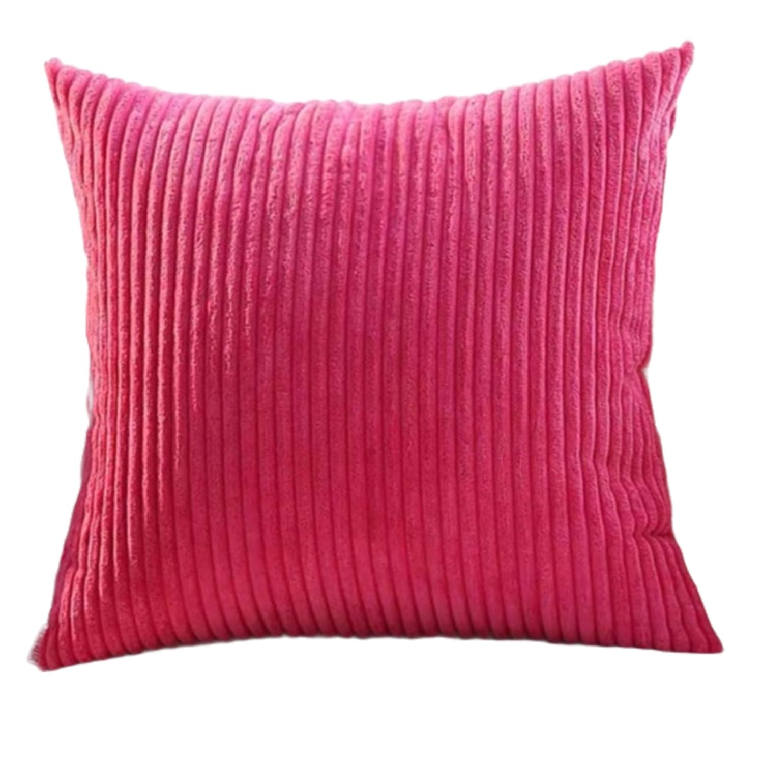 Miecoae Corduroy Soft Decorative Square Rectangle Throw Pillow Cover 60x60 50x70 80x80 cm Cushion Covers Pillowcase, Home Decorations for Sofa Couch Bed Chair(Q21,2pcs 80x80cm)