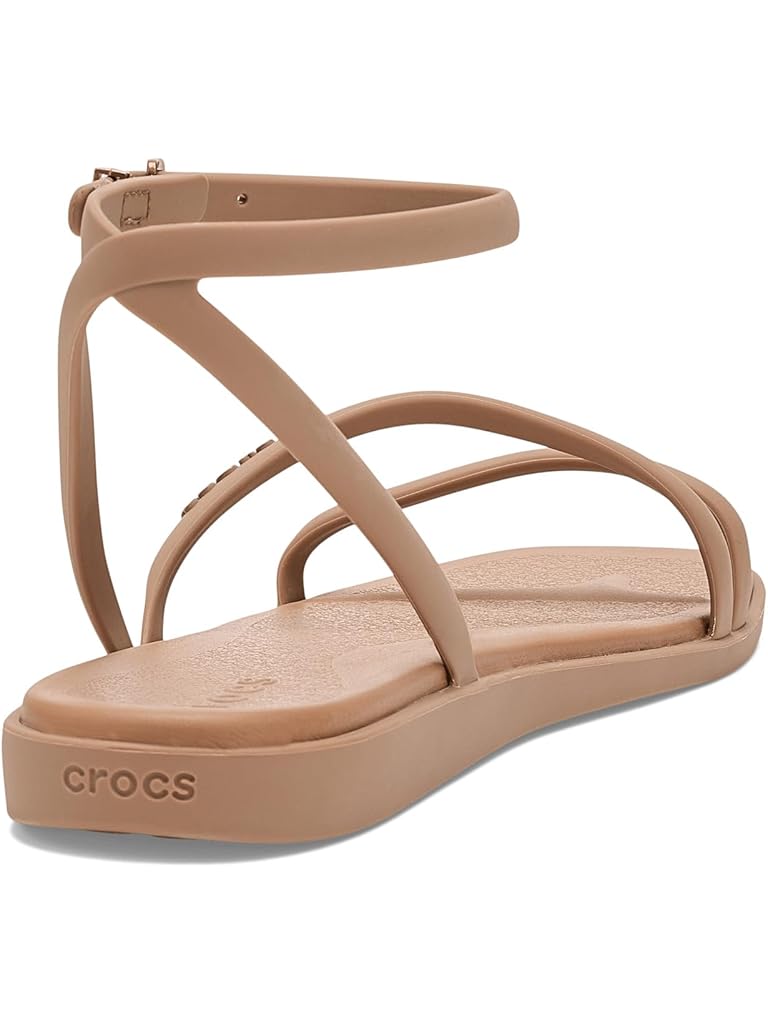Brown Crocs Miami Ankle Strap Sandals