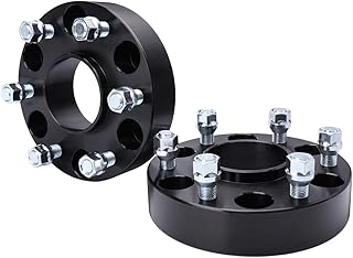 MAYASAF Hubcentric Wheel Spacers [2 PACK, 1.5" THICK, 6 LUGS] for Chevy Silverado (GMC Sierra) 1500/2500/3500, Tahoe/Yukon, for Cadillac Escalade, 6x5.5 Bolt Pattern, 78.1 Hub Bore, M14x1.5 Studs