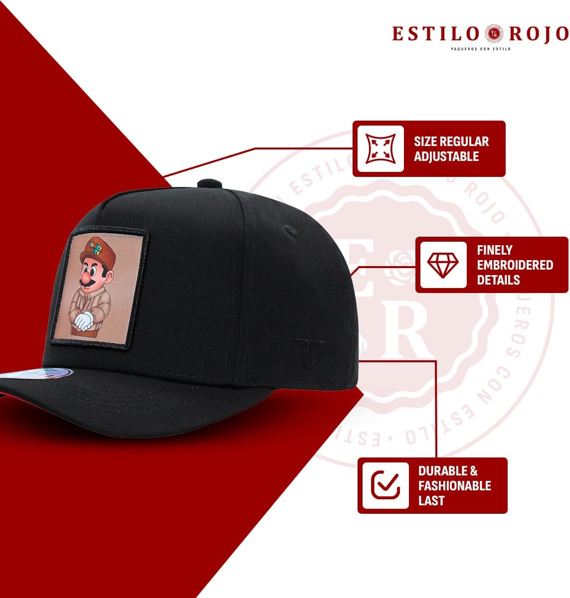 Culiacan CHA-Rio Baseball Cap, Snapback Hat for Men and Women, Ball Caps for Men, Adjustable Size, Men's Baseball Caps - Image 5