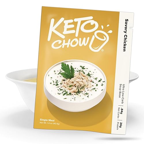 Vista 14 de Keto Chow Jengibre Batido en Polvo de Reemplazo de Comida Keto Comida Completa Nutricionalmente Comida Keto Baja en Carbohidratos Delicioso