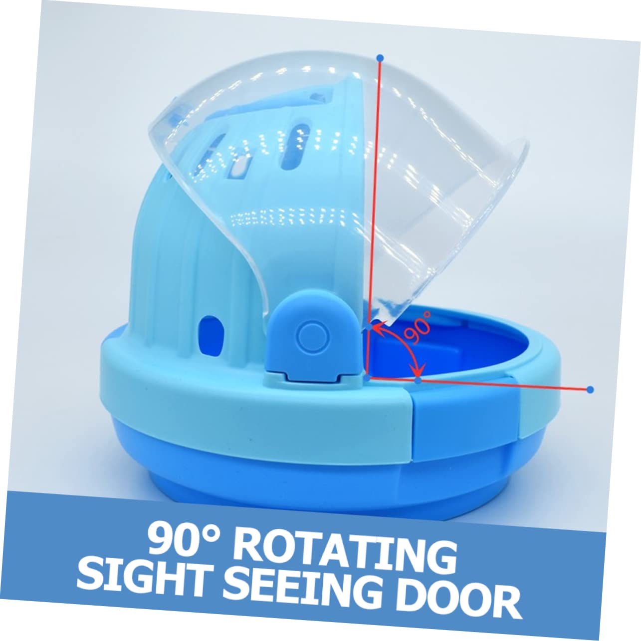 Happyyami Portable Bird Carrier Large Bird Cage for Parrots Handheld Travel Cage for Birds Ventilation and Easy Cleaning