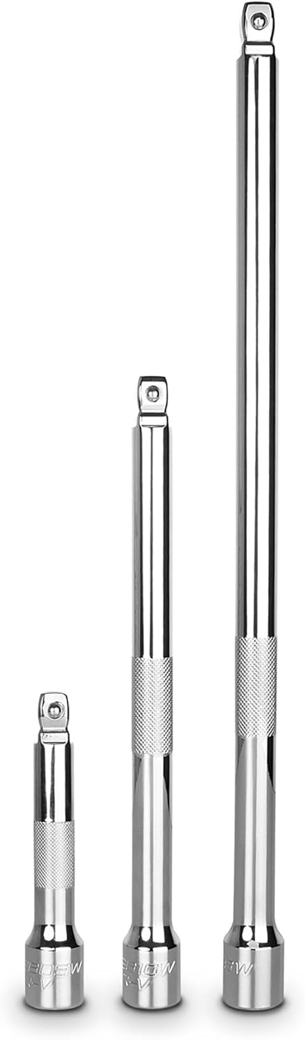 Capri Tools 1/2-Inch Drive Wobble Extension Bar Set, 3-Piece (1-2600)