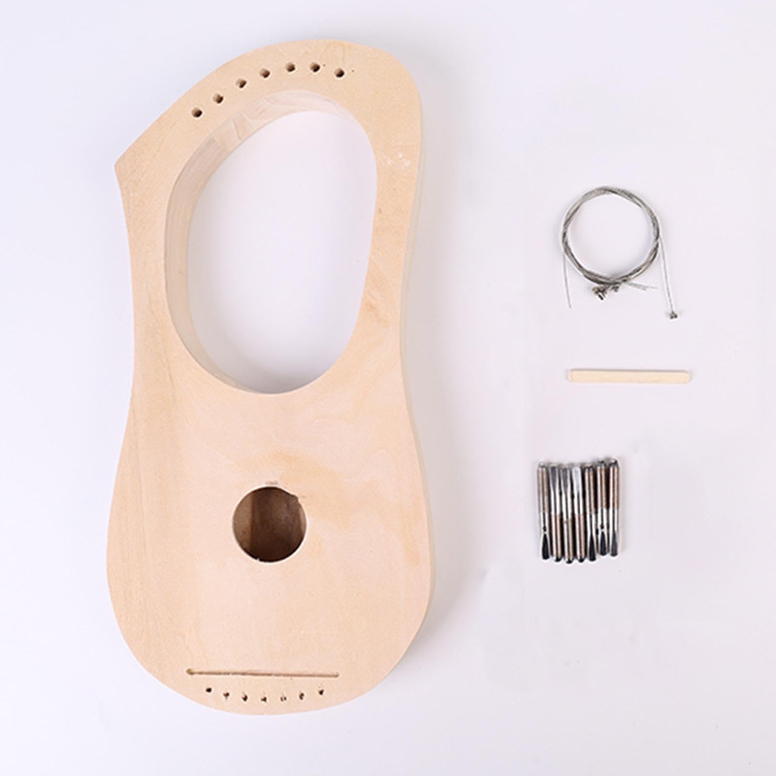 木製装飾ハープ Amazon | DeeRace 7弦DIYセット ハープ製作材料セット