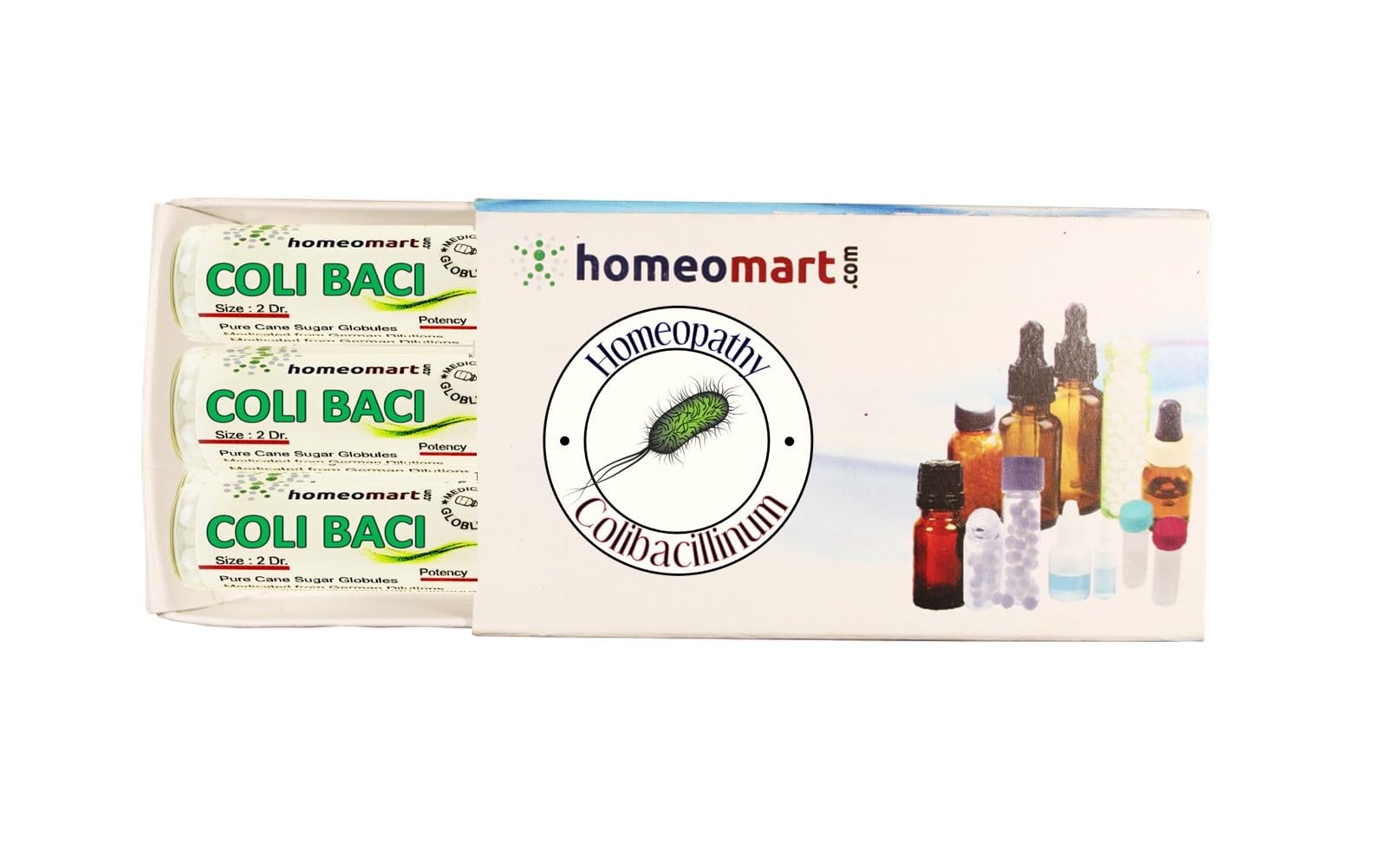 Colibacillinum Homeopathy Pellets (Pills) in 30C Potency, Pack of 3