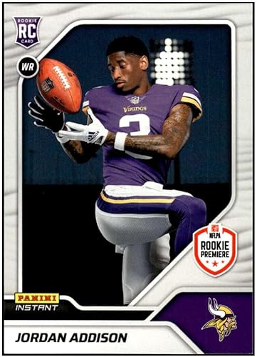 JORDAN ADDISON RC 2023 Panini Instant RPS Rookie Premiere /544#10 NM+-MT+ NFL Football Vikings