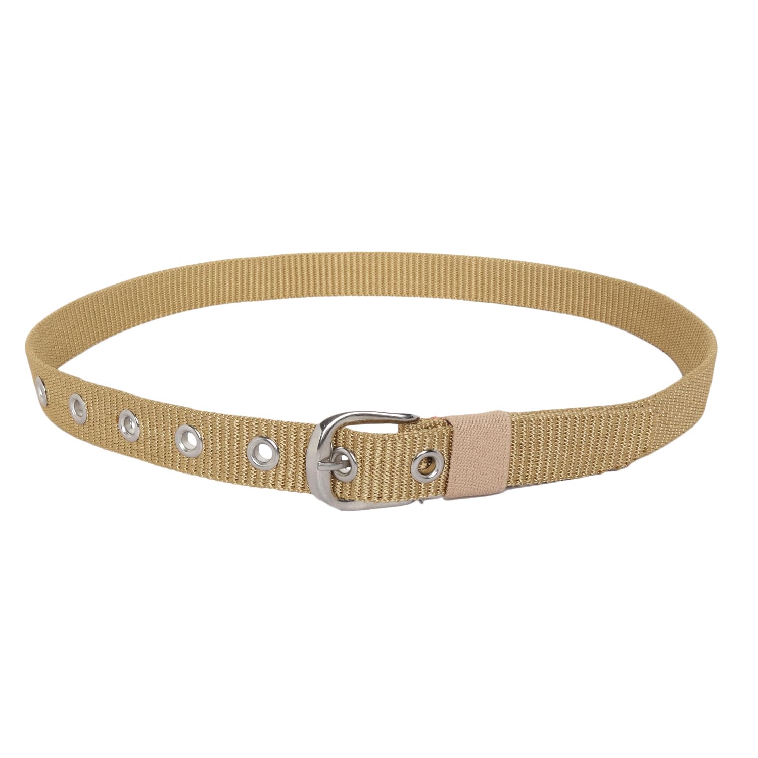 Zacharias Boy's Nylon Belt for kids knb-01 (4-10 Years) (Beige_Pack of 1) - Image 5 thumbnail