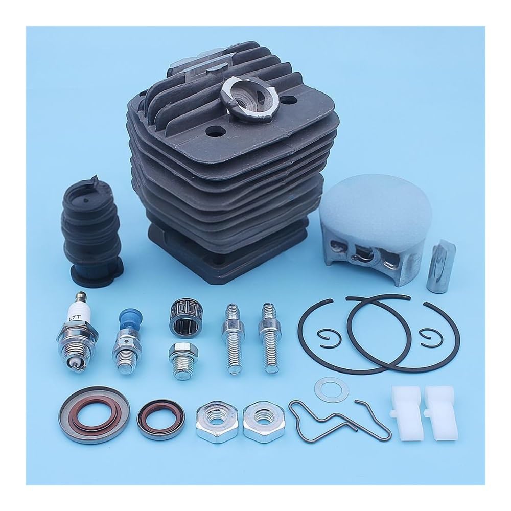 Kit Cylindre Piston 56mm MS660 Haute Résistance pour Pièce de Rechange Tronçonneuse 066