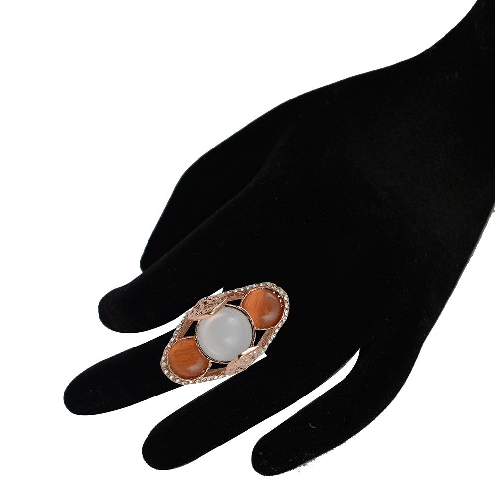 Adjustable Rings Set of 3, Boho Vintage Style