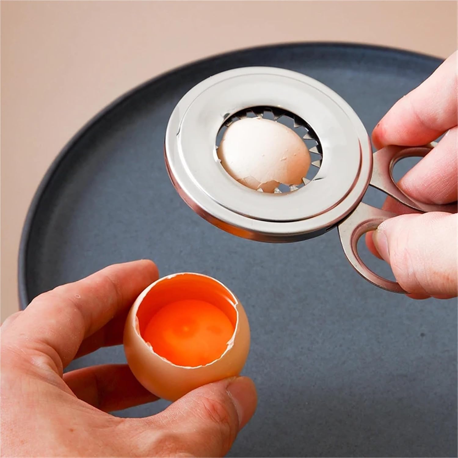 Stainless Steel Boiled Egg Shell Topper Cutter Snipper Opener Kitchen Gadget Home Essential Cracker Stripper Cooking Tool