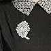 Novia Broche Para Boda Fiesta Prom Cristal Rhinestone Ramo Flor Brooch Pin...