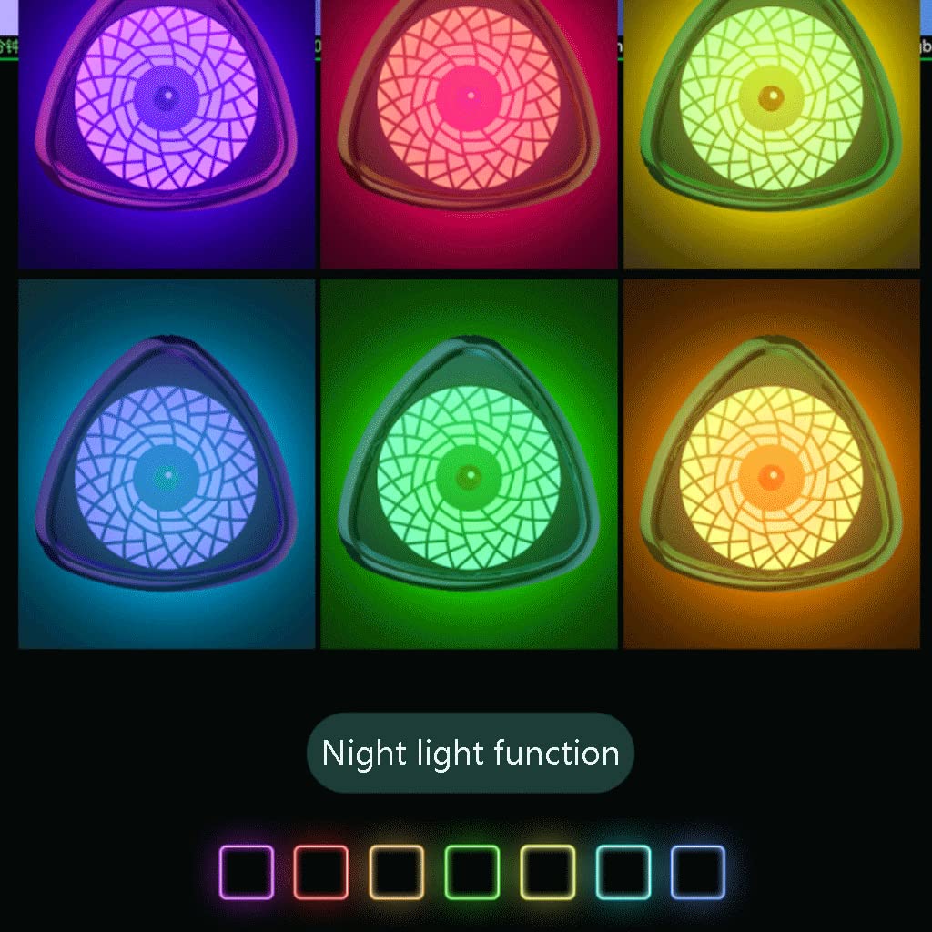 Ulepszony Super Sound-off etherische olie-diffuser, luchtbevochtiger met watertekort Stroomuitval, 7 kleuren sfeerverlichting, feestelijk cadeau Zrelaksować się