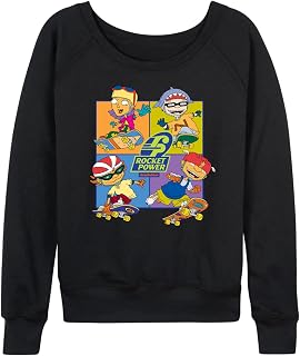 HYBRID APPAREL - Rocket Power - Skate Life - Women's Lightweight French Terry Pullover