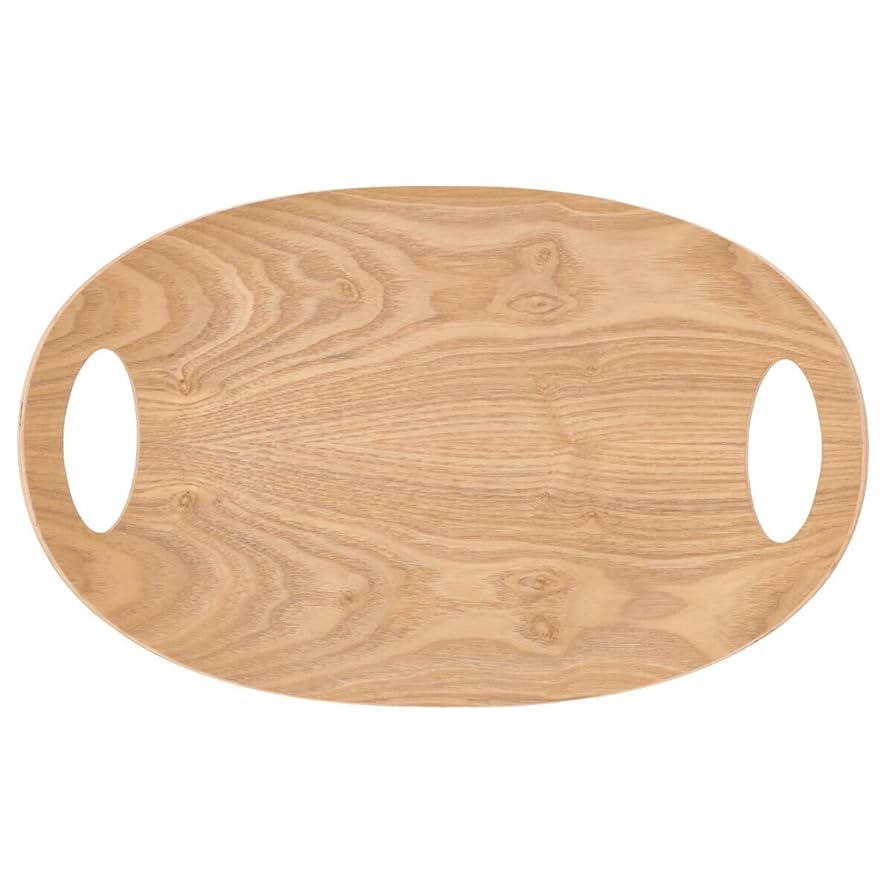 Amazon｜ニトリ 取っ手付き オーバル型 すべりにくい 木製