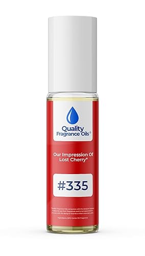 Quality Fragrance Oils 'Impression #335, inspirada en la cereza perdida (rollo de 0.3 fl oz)