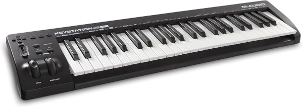 M-AUDIO Keystation 49 MKIII MIDI Keyboard Controller mit 49 Tasten