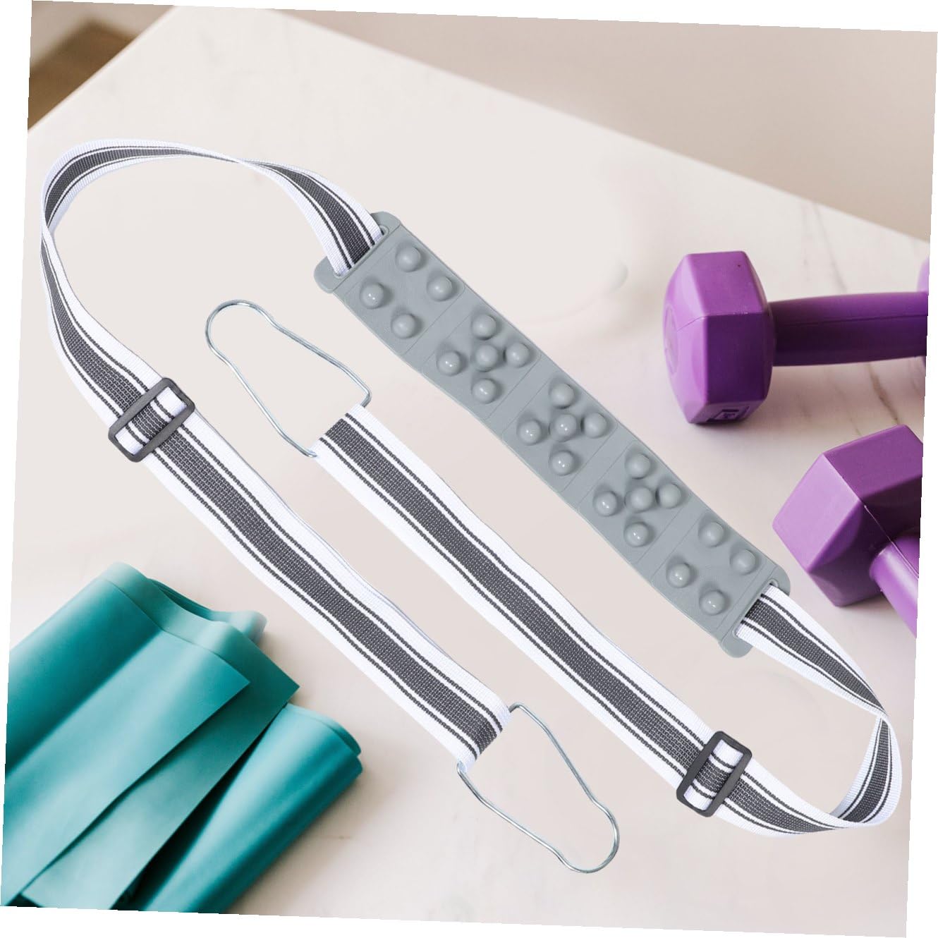 STOBAZA Laufband Massagegürtel Taillenband Vibrationsgerät Laufbandzubehör Kompatibel für Rückenmassage und Fettverbrennung
