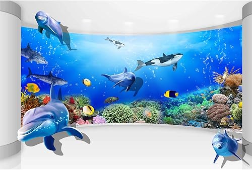 Miniatura 2 de Wall26 - Mural de pared autoadhesivo, tamaño grande, mundo bajo el océano