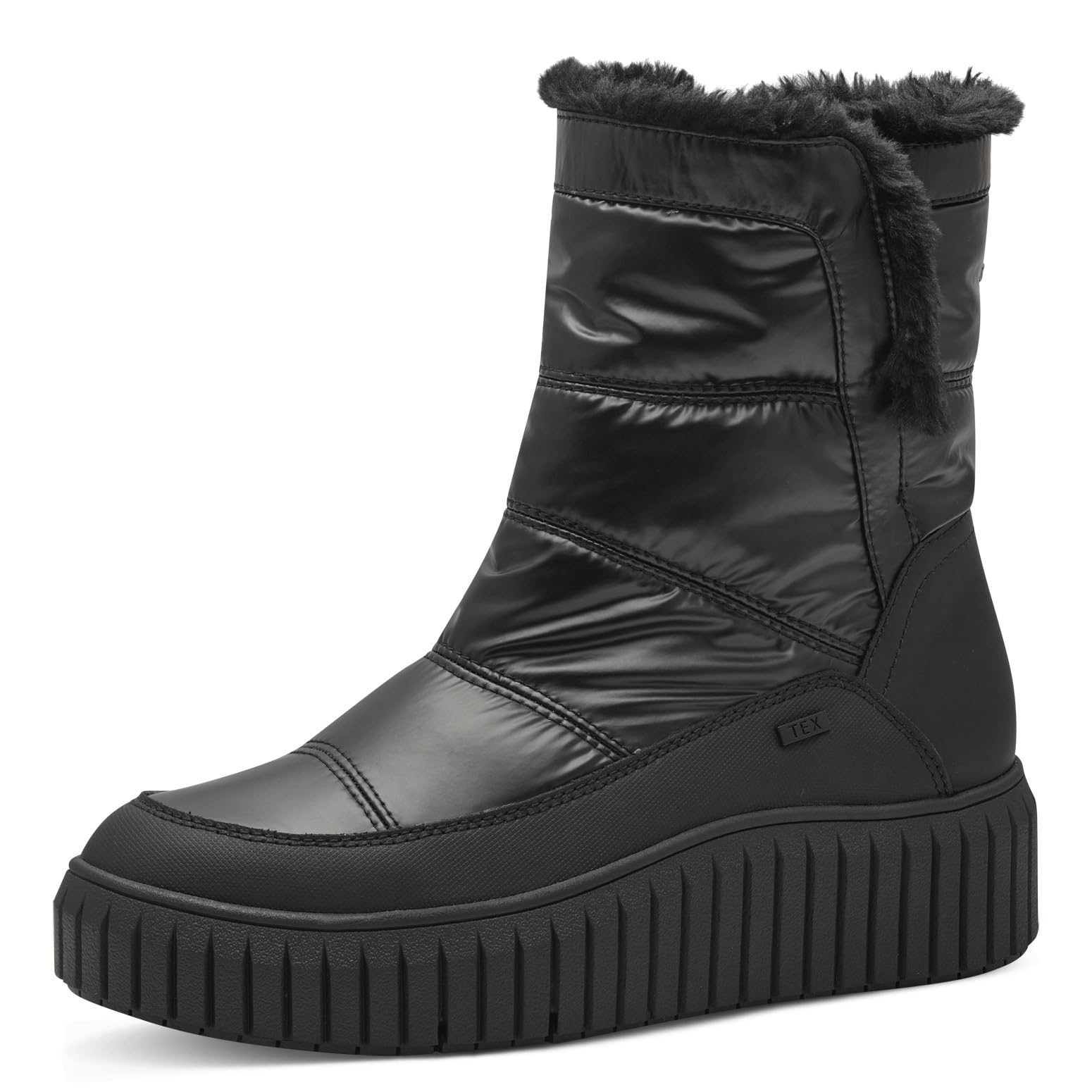 s.Oliver Damen Stiefel ohne Absatz Wasserabweisend Vegan