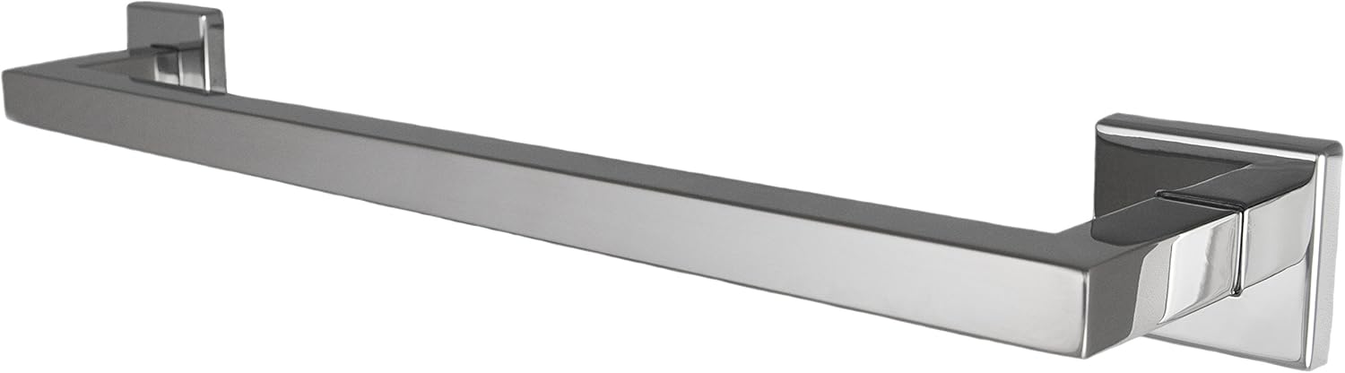1012-PC-MV Primo Collection 12 Mitered Towel Bar, Polished Chrome