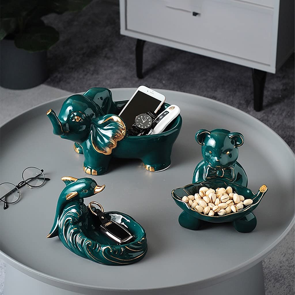 Porte-clés, étagère à clés pour table d'entrée, porte-bijoux en bois pour clés, organisateur