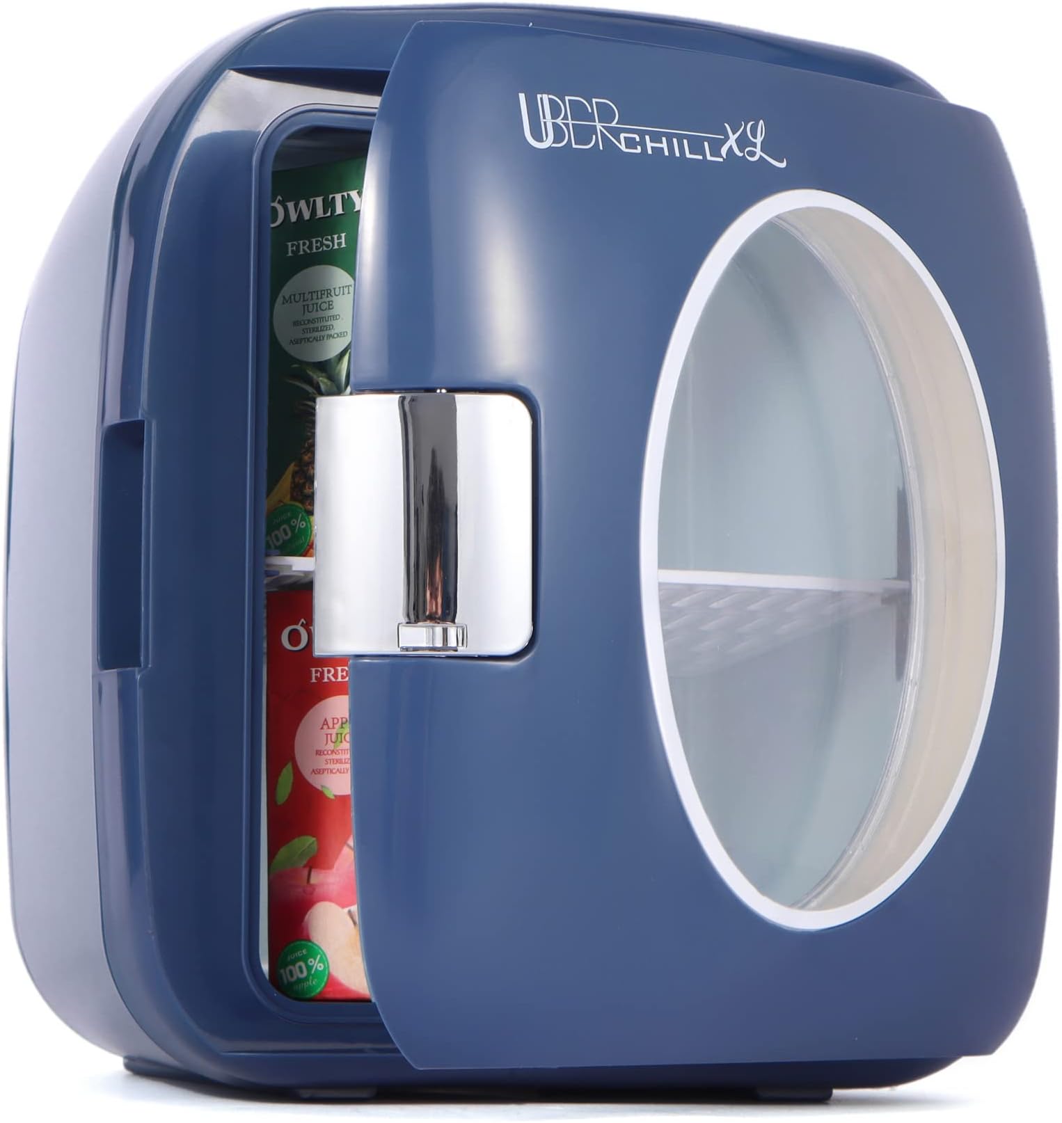 Uber Appliance UB-XL1-BLUE Mini Fridge, 9L, Navy Blue