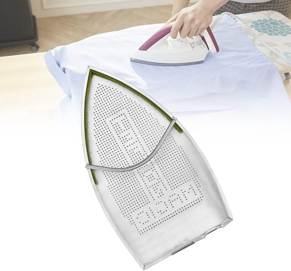 Azonee Iron Cover, Non Stick Iron Shoe, Aluminum Ironing Cover Aid Board, Teflon Magic Iron Plate Cover, Fits Most Irons, Protect Your Clothes Fabric and Your Iron