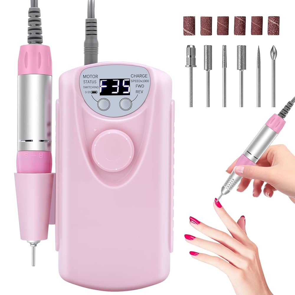 手入れ用具 Bonnail Portable Nail Machine Amazon.co.jp: Bonnail Bonnail Portable Nail Machine, White