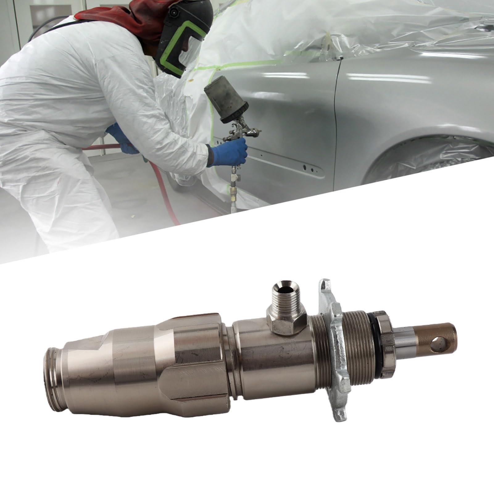 Sprühpumpe aus Edelstahl, Langlebig und Effizient, für Professionelle Sprühmaschine, 20 cm Länge