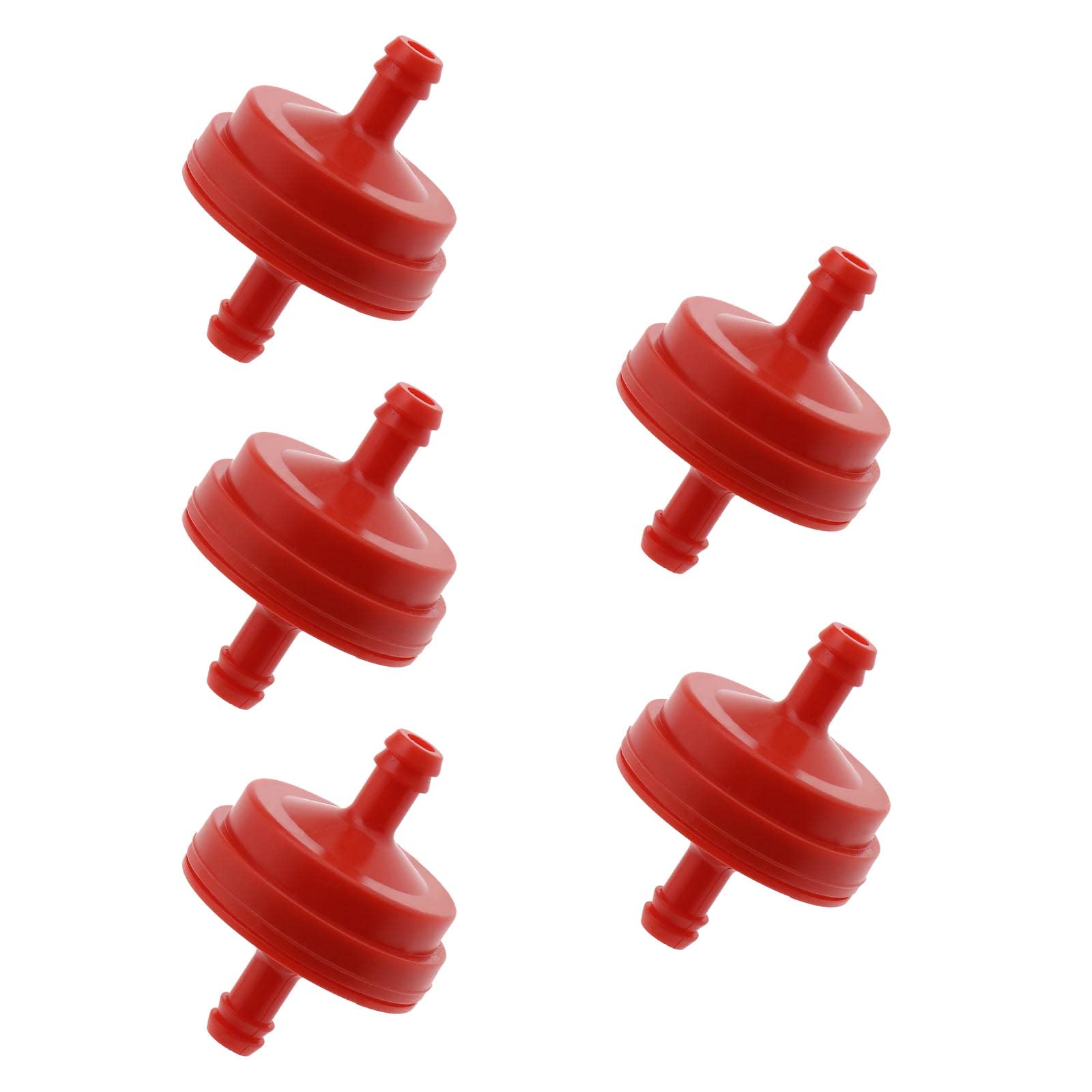 Kit Strongthium Filtri Benzina Per Tosaerba 1/4” ID – 3 Filtri + 6 Fascette Per Briggs Stratton E Compatibili