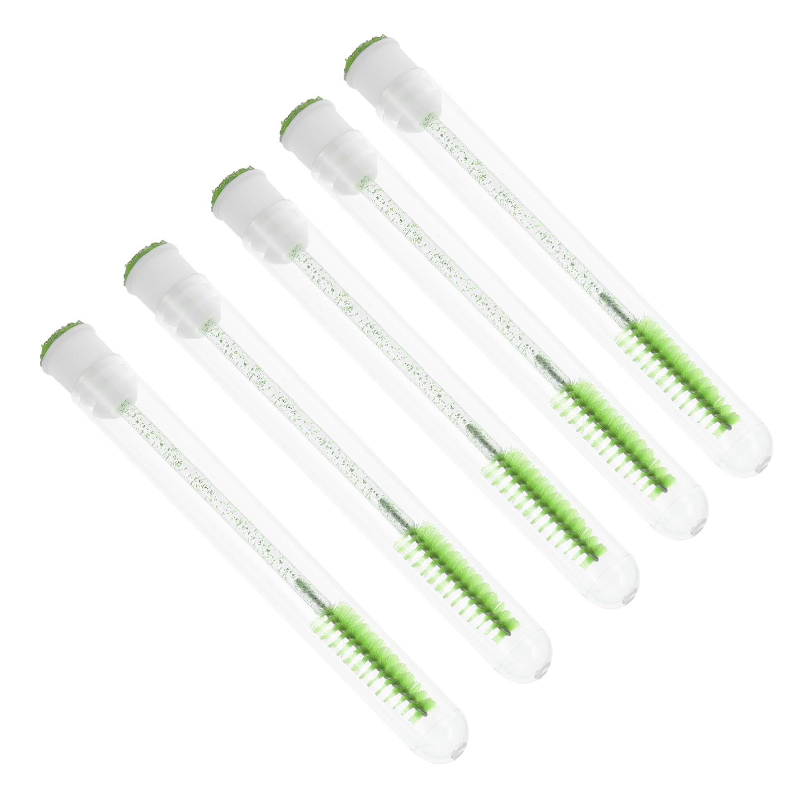 FOMIYES Eyelash Brush Set 10pcs Lash Brow Comb Mascara Eyebrow Brush Quality Material Comfortable Handle Natural