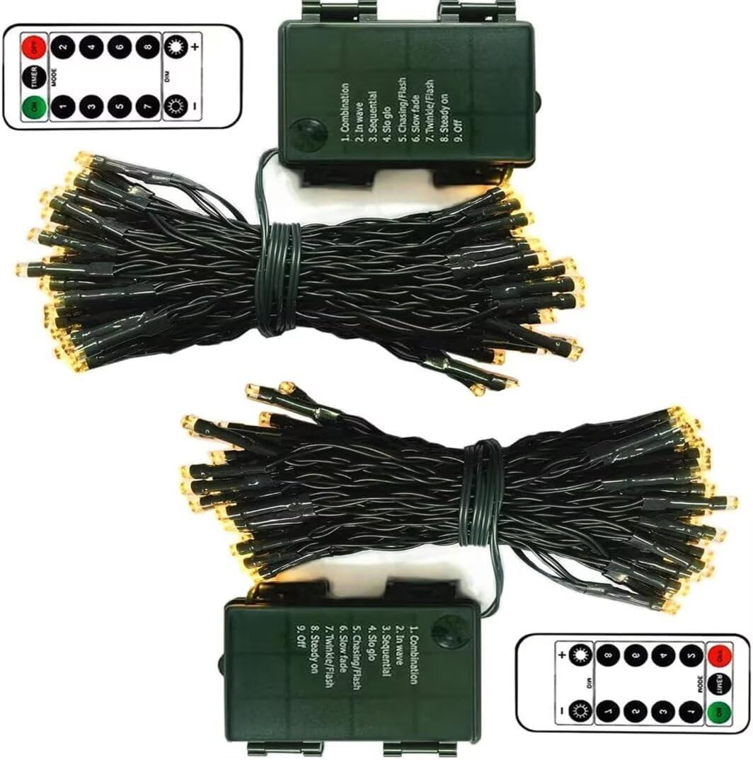 Amazon.com: Battery Operated String Lights - 18FT 50 Micro LEDs Starry ...