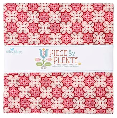 Riley Blake Piece & Plenty by Lori Holt of Bee in My Bonnet and It’s So Emma, Perfect for Quilting, Apparel, DIY Crafting, and Home Decor (Piece & Plenty 10