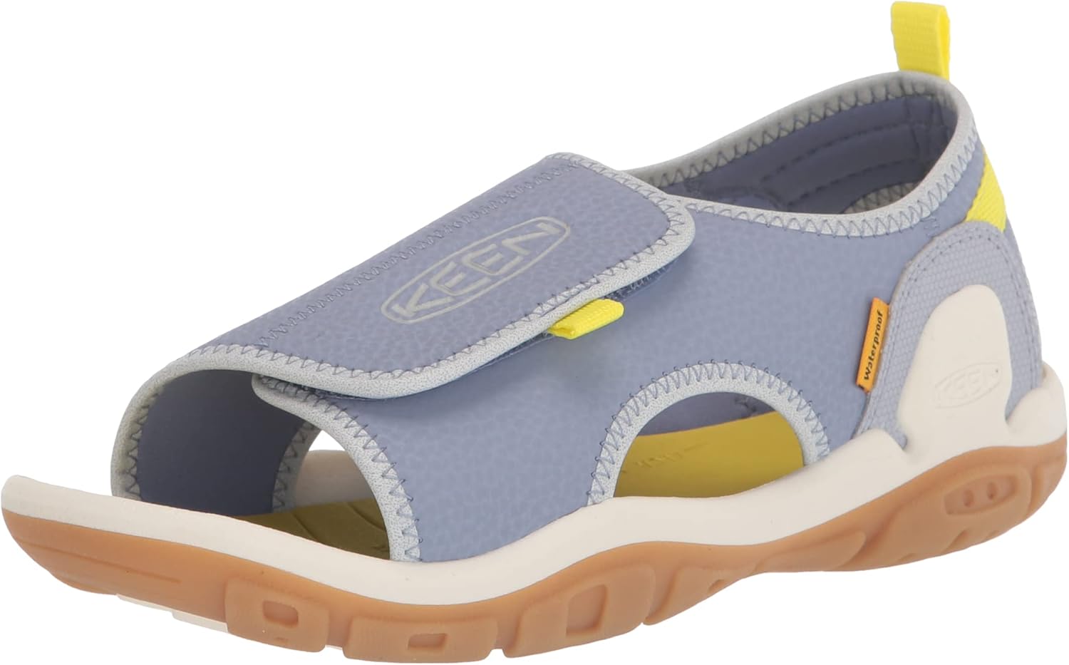 KEEN Sandalias unisex con punta abierta Knotch River para niños